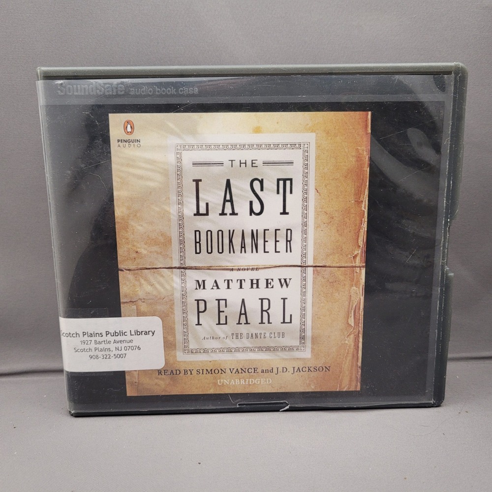 The Last Bookaneer (Audiobook CD, 2015) Matthew Pearl